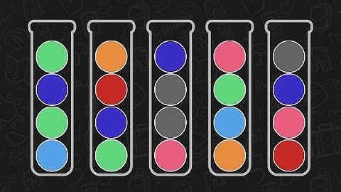 Ball Sort Puzzle Level 54 Solution