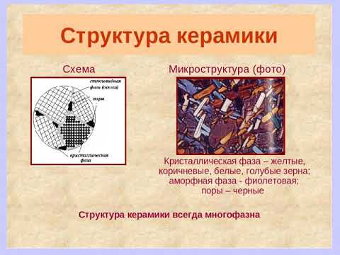 исследование свойств керамики, ч 1