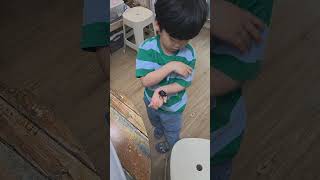 곤충박사님 사무실 방문 #cute #사랑해 #귀요미 #아들바보