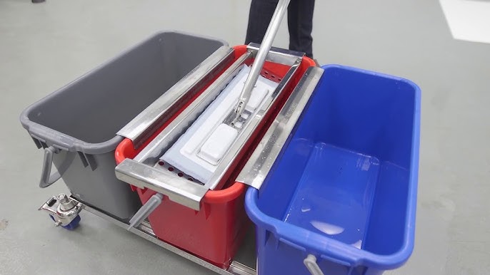 How to Use a 2-Bucket Mopping System for Efficient Cleaning & Disinfecting  