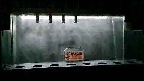 ASNU injector testing - Slow motion