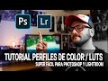 TUTORIAL | CREA tus propios perfiles de color y LUTS para Photoshop  Lightroom | SUPER FÁCIL