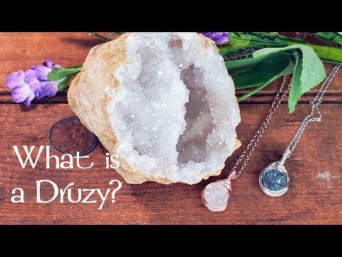 What is a Druzy? All about Druzy Agate Stones by PhoenixFire Designs