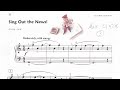Performance 2A: Sing Out the News! - Practice Tempo Accompaniment Track