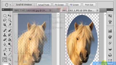Photoshop CS5 Tutorial: Blurred Vignette Border