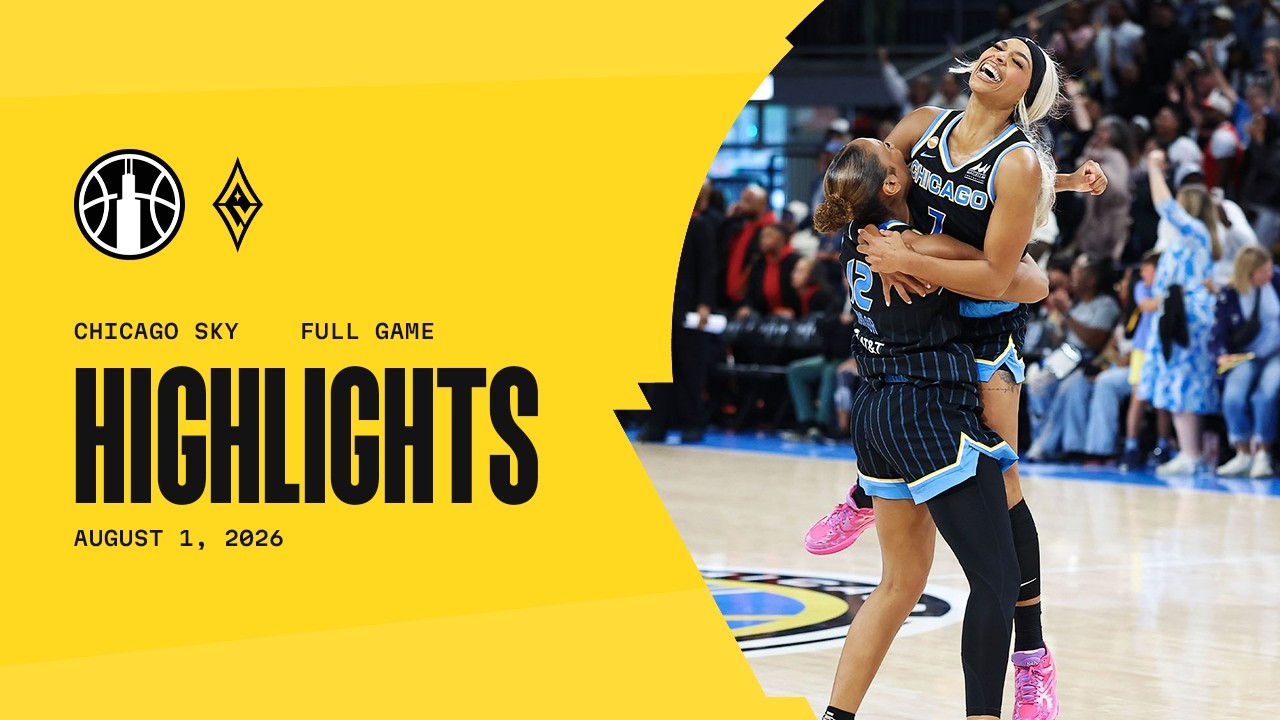 HIGHLIGHTS: Sydney Taylor’s Buzzer-Beater Lifts Sky Over Aces