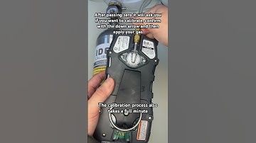 How to calibrate a MSA Altair 5X! #gasdetection #altairs #safety #calibration #howto #msa #5x