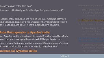 Setting Up an Apache Ignite Cluster: Dynamic Node Role Assignment Made Easy