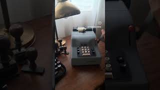 1940s Olivetti MC3 Simpliumma multiplication | made in Italy | Mechanical Calculator