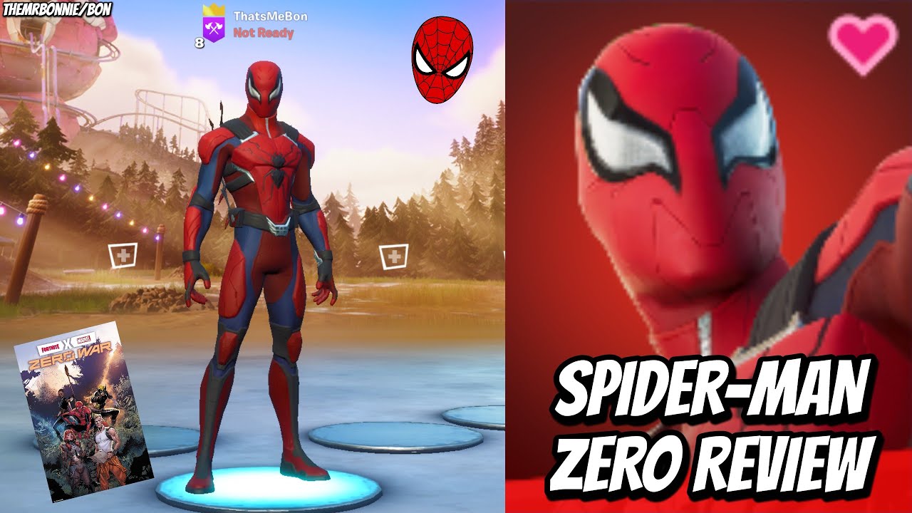 "NEW" Spider-Man Zero Skin Review (Fortnite)