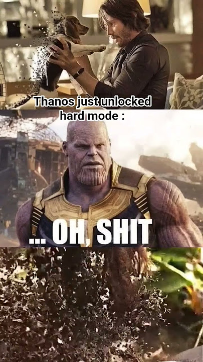 When Thanos Messed with the Wrong Dog #shorts