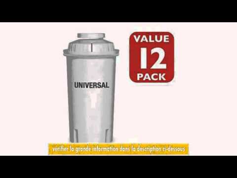 Aqua Optima Pack de 93 cartouches filtrantes Compatibles Brita Classic