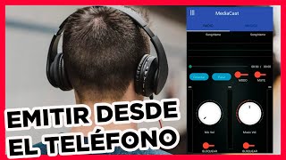 🔴Como EMITIR RADIO 📻desde MI TELÉFONO📱 Android GRATIS🔴 [[ Tutorial MEDICAST ]] ✅paso a paso 2022✅ screenshot 2