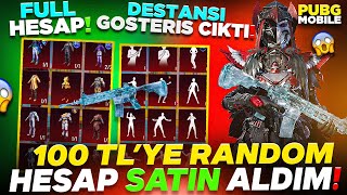 100 Tl Ye Random Hesap Satin Aldim - Destansi Gösteri̇ş Çikti Pubg Mobi̇le