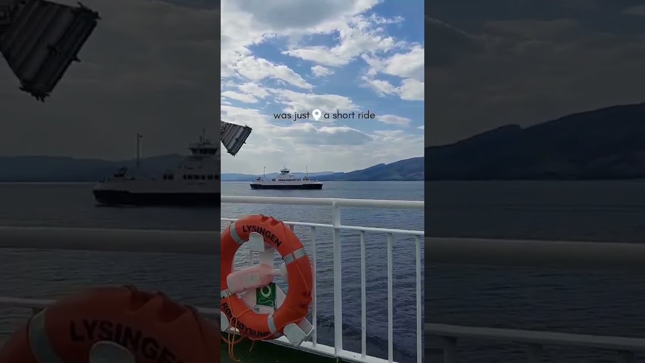 Short ferry trip 