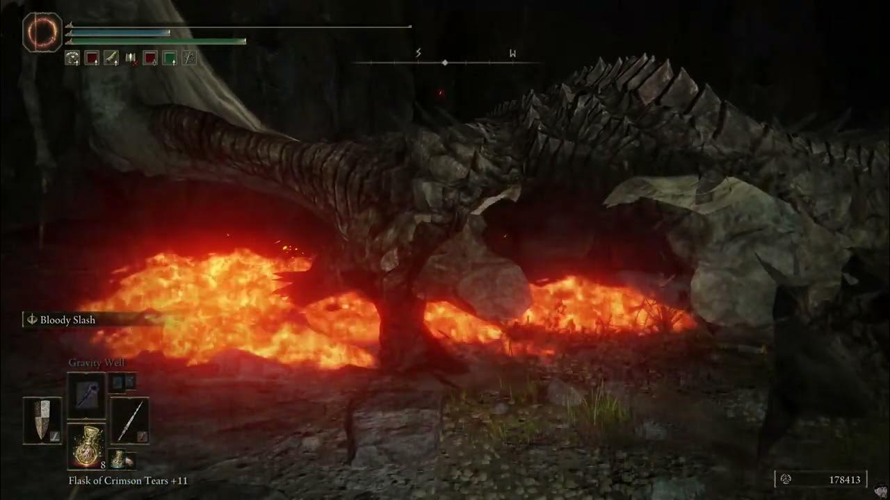 Elden Ring DLC ep 12 Dragon Pit, Ancient DragonMan (felled) YouTube