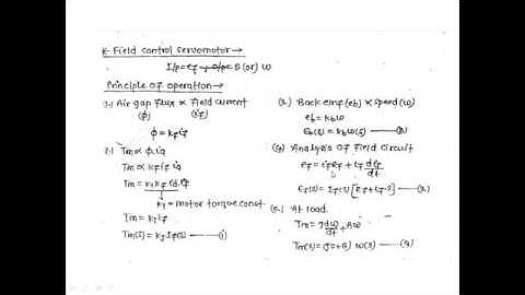 mathematical modelling control of  system components