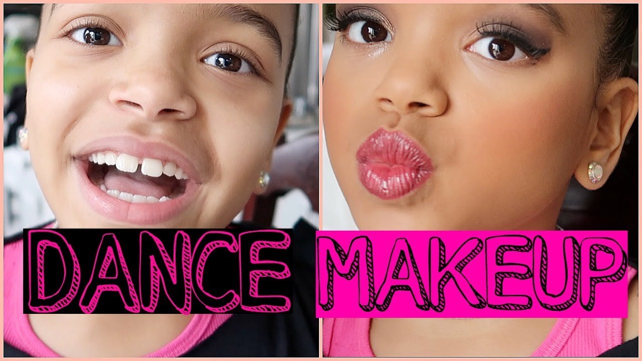 7 Year Olds MAKEUP ROUTINE Competition Dance! YouTube