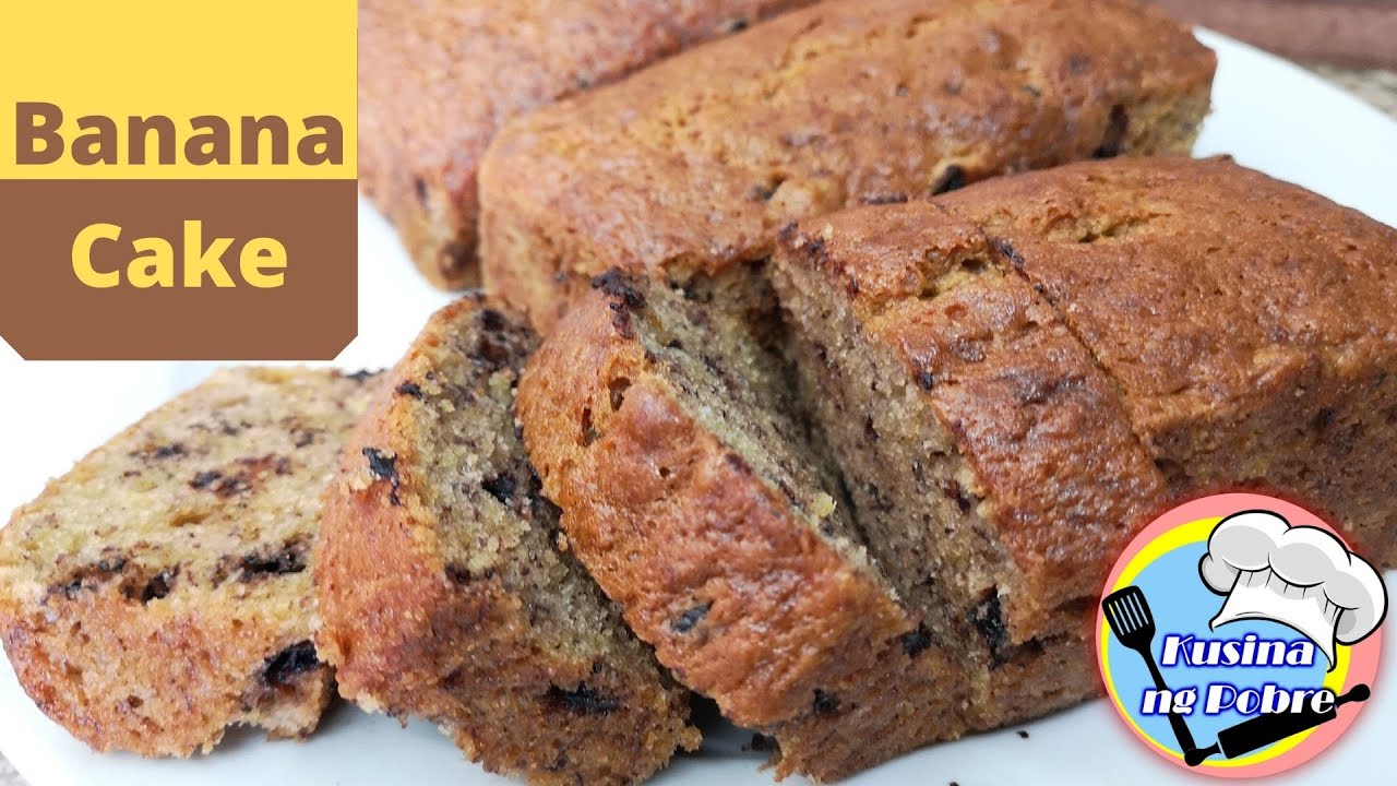 How to make Banana Cake - YouTube