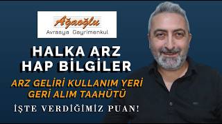 Ağaoğlu Avrasya Halka Arz Hap Bilgiler Fon Kullanım Yeri Ve Geri Alım Taahhütü