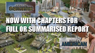 Flames of War Battle Report - BERLIN GERMAN Tank Training Company vs Veteran Shermans