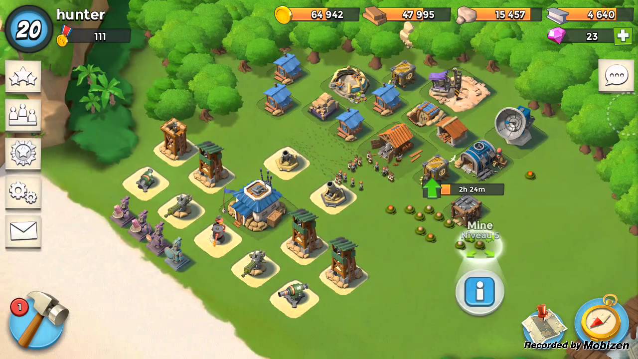 Best défense QG 9 Boom Beach YouTube