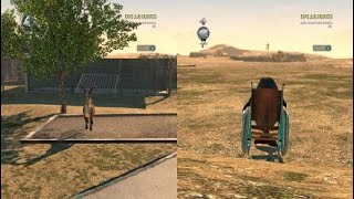 Goat Simulator to the moon (howls)