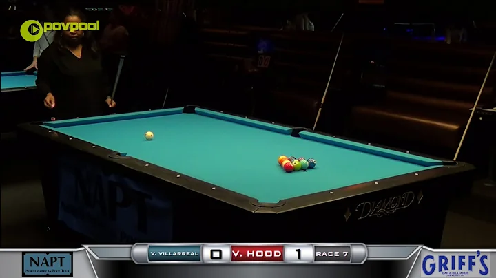 #1 - 10 BALL - Vivian VILLARREAL vs Vanessa HOOD -...