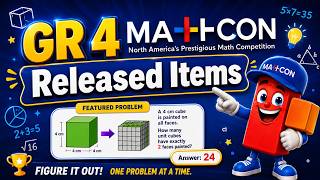 Grade 4 MathCON Released Items | Fun Problem-Solving Practice
