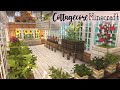 Greenhouse Tutorial Cottagecore Minecraft 🍄🌿✨Mizunos Cottage Fairy Aesthetic 🌸 Kelpie The Fox