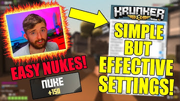 BEST Settings on Krunker.io! (For Beginners) w/36 Kill Flawless NUKE | 1k KR GIVEAWAY