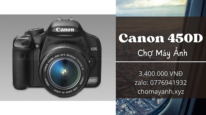 Đánh giá máy ảnh canon 450