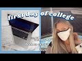 FIRST DAY OF COLLEGE VLOG (in person) 2020!