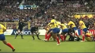 Rugby Union 2007, New Zealand vs Romania at Toulouse part 2.