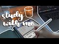 study with me // учись со мной 📑💻📝