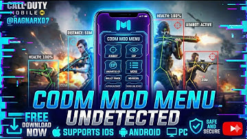 FREE CODM MOD MENU APK COD MOBILE +WALLHACK +AIMBOT + ESP | DOWNLOAD CHEATS NO RECOIL CODM APP