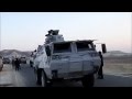 بالفيديو - مدرعات الأمن المركزى تداهم اخطر البؤر الاجرامية فى سيناء