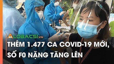 Thêm 1.477 ca COVID-19 mới, số F0 nặng tăng lên