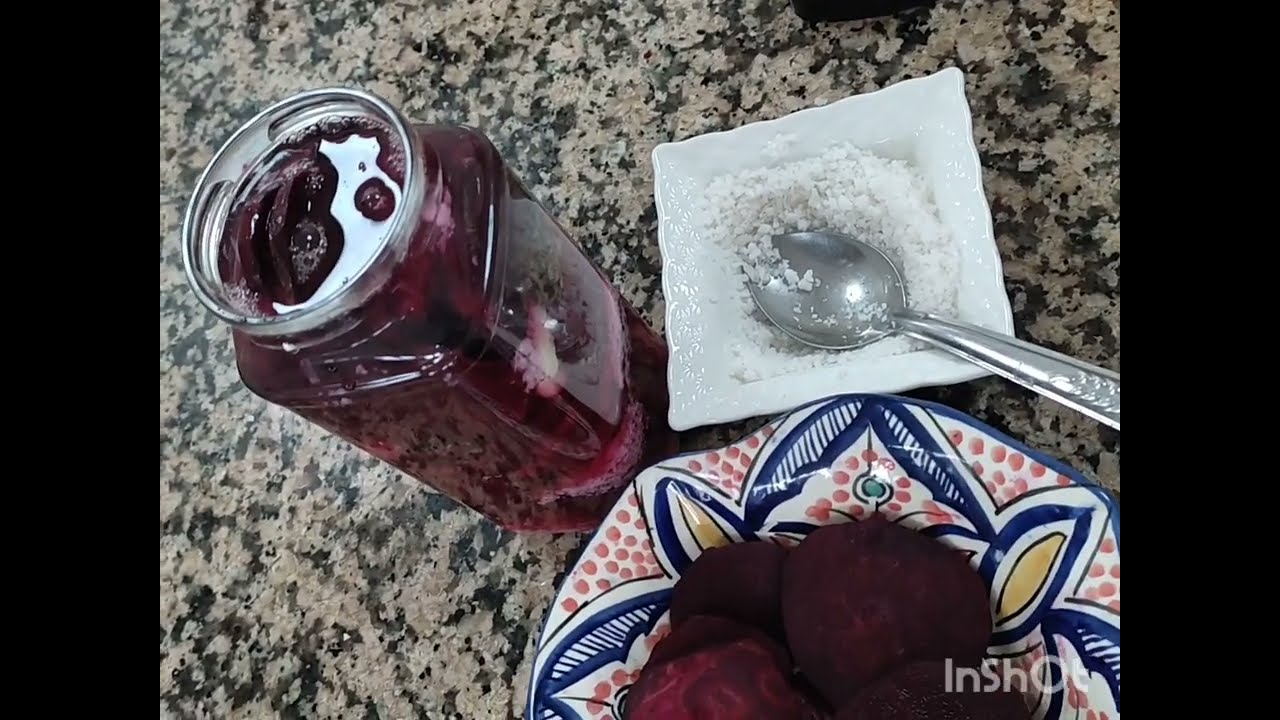 مخلل الباربا او الشمندر الاحمر بطريقتي ناجح وصحي من يد شيف نفيسة