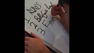 6 year old with autism recreates fonts in handwriting with INSANE accuracy