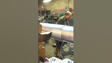 Amazing Thread cutting on lathe machine #Shorts #viral #technology  #smarttechnology