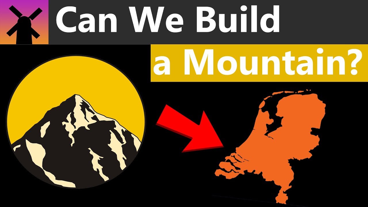 ⁣The Insane Plan to Build a Mountain in the Netherlands