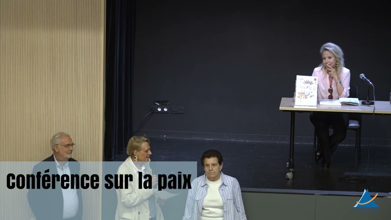 Conférence sur la paix | Bérengère de Pontac