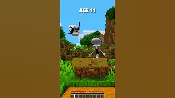 How To Escape Minecraft Traps In Every Age😱 (World