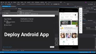 Deploy Android App to Google Play Store | Generate Android APK in Visual Studio 2022 screenshot 3