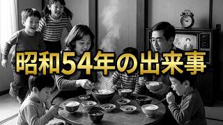 昭和54年(1979年)の懐かしい思い出　忘れられないあの時代を振り返りましょう【昭和の魅力/レトロ/古き良き時代/懐かしい】