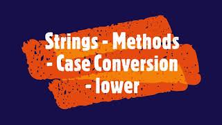 PYTHON - Strings - Methods - Case Conversion - lower #PythonTutorials #PythonTips #viral Wealth