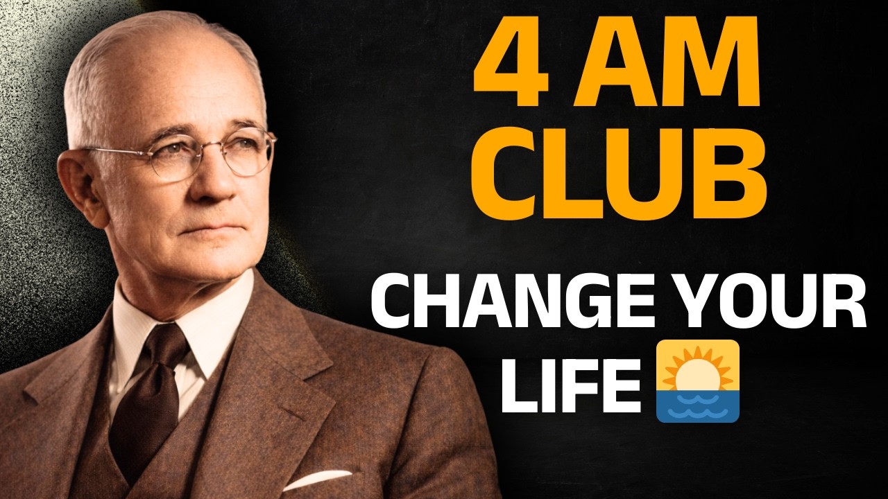 4 AM Club: जो एक बार जुड़ गया, उसकी ज़िंदगी कभी वही नहीं रही | Napoleon Hill | Think and Grow Rich