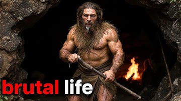 What Was Life Like for the Average Caveman | HISTORY FOR SLEEP