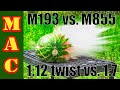 Test: Vietnam era M193 ball 1:12 twist vs. Modern M855 ball 1:7 twist